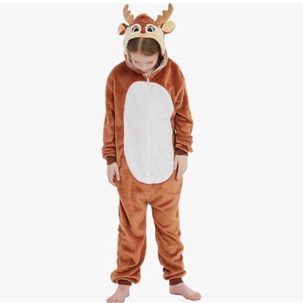 NEW Adult Onesie Animal Costume Pajamas Sleepwear Halloween Christmas